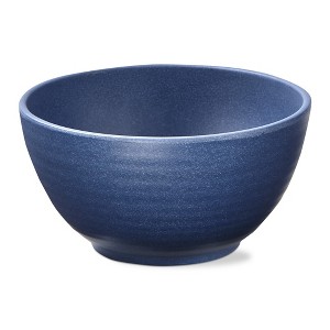 TAG 22 oz. 6 in. Blue Brooklyn Melamine Plastic Dinnerware Bowl Dishwasher Safe Indoor Outdoor - 1 of 2