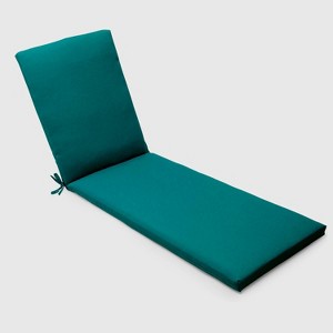 Outdoor Chaise Cushion Turquoise - Threshold