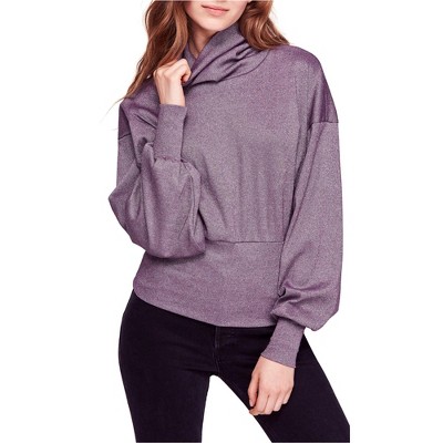 Free People Womens Glam Pullover Sweater