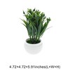 Unique Bargains Artificial Plants Narcissus Plastic 4.72"x4.72"x5.91" 1 Pcs - 3 of 4