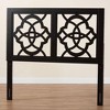 Baxton Studio Glaucia Wood Headboard - 4 of 4