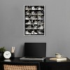 Notoriart Black and White Sneaker Collection Wall Art Framed - 2 of 4