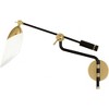 Robert Abbey Lighting Ferdinand - Light Swing Arm Lamp in  Matte Black - 2 of 3