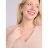 Women's V-Neck Side-Ruched Long Sleeve Henley Tee | Motherhood Maternity - 4 of 4
