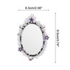 Unique Bargains Faux Pearl Mirror Phone Case Decoration 1 Pc - 3 of 4