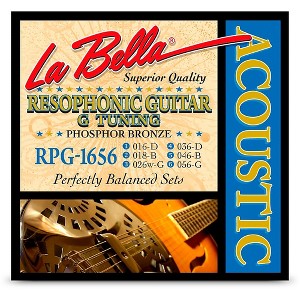 La Bella RPG G Tuning Phosphor Bronze Resophonic Guitar Strings - 1 of 1