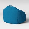 Canvas Bean Bag Chair - Pillowfort™ - image 4 of 4