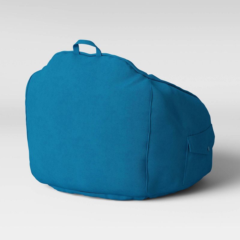Canvas Kids' Bean Bag Chair - Pillowfort™, 4 of 5
