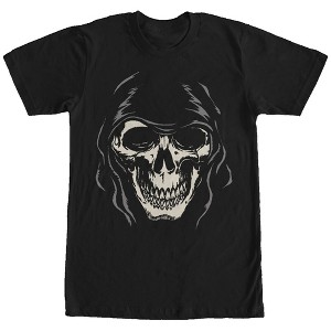 Men's Lost Gods Halloween Grim Reaper Face T-Shirt - 1 of 4