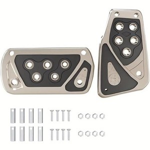 TruAIR Universal Anti-Slip Pedal Covers (Black) - 1 of 4
