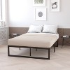 Emma and Oliver 14" Platform Bed Frame & 10" Mattress in a Box - No Box Spring Required - 2 of 4