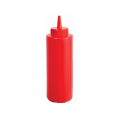 24 oz Condiment Squeeze Bottles Red