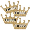 Big Dot of Happiness Hoco Dance - Crown Decorations DIY Homecoming Essentials - Set of 20 - 2 of 4