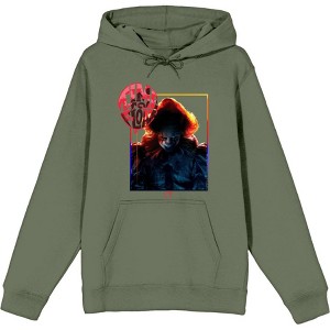 It Chapter 2 Pennywise Time To Float Adult Long Sleeve Hoodie - 1 of 2