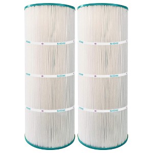 Hurricane 2 Pack HF8610-01 Advanced Pool Filter Cartridge Replacement for PA100, Unicel C-8610, Filbur FC-1290, Hayward Star Clear II C1100 - 1 of 4
