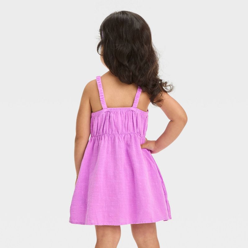 Toddler Girls' Gauze Dress - Cat & Jack™, 3 of 7
