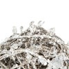 NAYSAYE Party Decoration and Accessories Iced Leaf and Twig Hanging Ornament Set for Holiday Christmas, Silver, 4.5"*4.5"*0.3" - 3 of 4