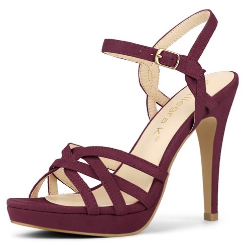 Burgundy Heels : Target