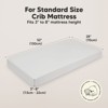 KeaBabies 2pk Soothe Fitted Crib Sheets Neutral, Organic Baby Crib Sheets, Fits Standard Nursery Baby Mattress - 3 of 4
