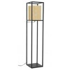 Zuo Modern Yves Floor Lamp – Gold & Black, 59.1" H, Perforated Shade, Steel Frame, Modern Accent Lighting - 3 of 4