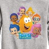 Boys' - Bubble Guppies - Mr. Grouper And Guppies Graphic Long Sleeve Fleece Sweatshirt - 2 of 4