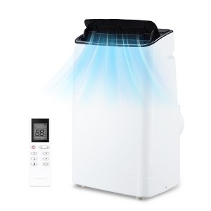 14000 BTU Portable Air Conditioner for Room Up 750 Sq. Ft. 3-In-1 AC Unit with Dehumidifier, Fan Function, Remote Control, Sleep Mode, 24 Timer - 1 of 4