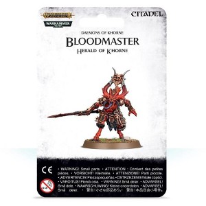 Bloodmaster Herald of Khorne Daemons Warhammer Age of Sigmar - 1 of 1