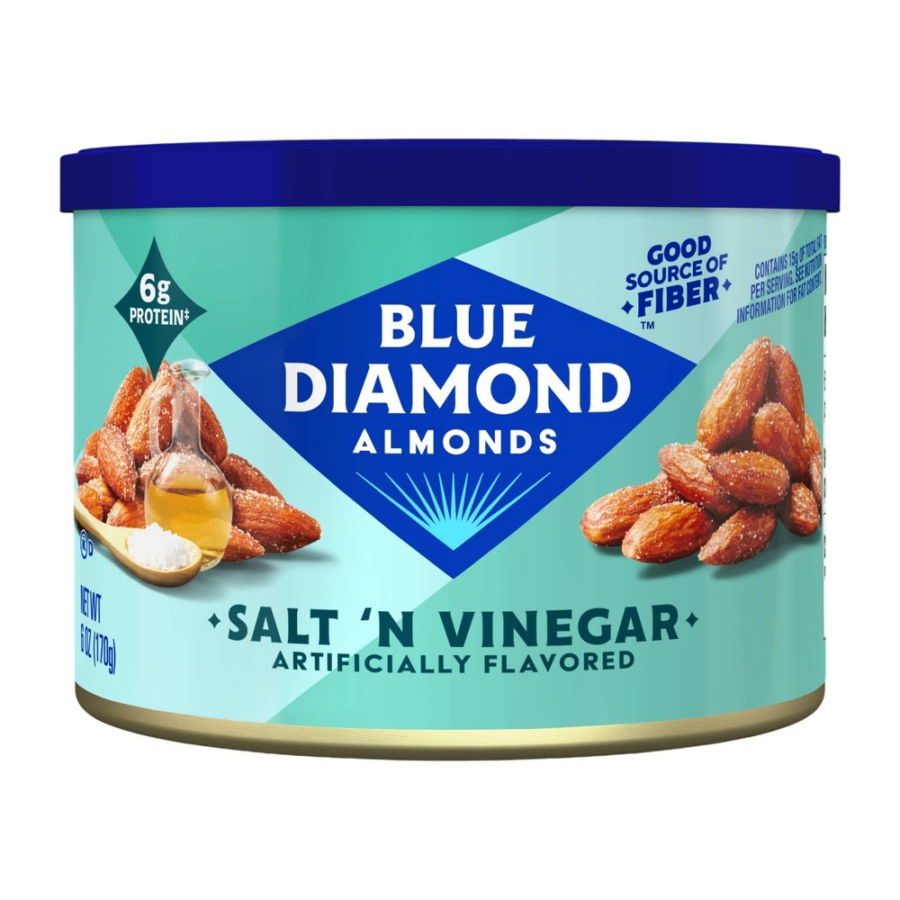 Blue Diamond Salt & Vinegar Almonds - 6oz