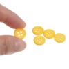 Unique Bargains Resin Craft Snap Round Flat 4-Hole Sewing Buttons 50 Pcs - 4 of 4