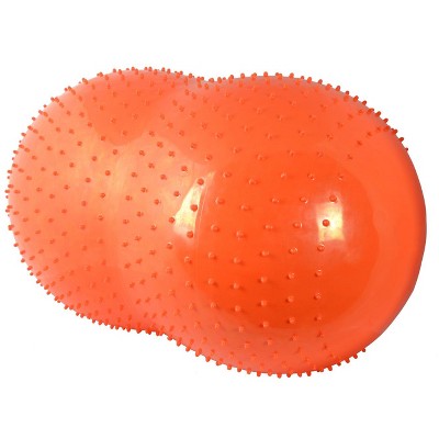 Gymnic Physio Roll Physiotherapy Textured Balancing Ball - Orange