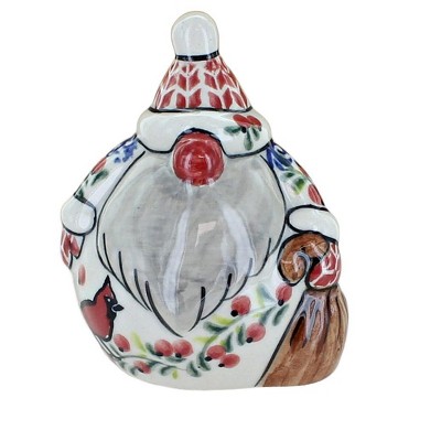 Blue Rose Polish Pottery 647 Vena Small Santa Figurine