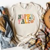 Simply Sage Market Women's Happy Fall Wavy Pumpkins Short Sleeve Graphic Tee - 3 of 3