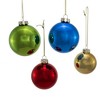 Kurt Adler 60-80MM Shiny Multi-Color Glass Ball Ornaments, 20-Piece Set - 2 of 4