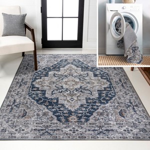 JONATHAN Y Didim Boho Medallion Machine-Washable Area Rug - 1 of 4