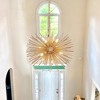 29" Mid-Century Modern 12-Light Starburst Chandelier ¨C Gold Sputnik Pendant Light Fixture for Living Room, Dining Room, or Foyer (Bulb Not Included) - 4 of 4