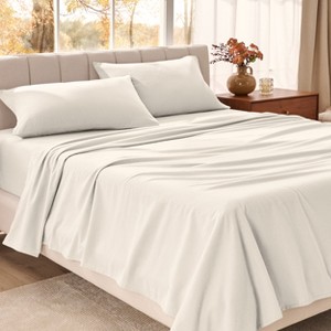 Organic Flannel Sheet Set by Bare Home - 1 of 4