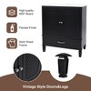 30" Vintage Bathroom Vanity with Sink, Freestanding Wood Cabinet with Drawer, Door Shelf & Adjustable Shelf, Storage Vanity for Bathroom - 2 of 4