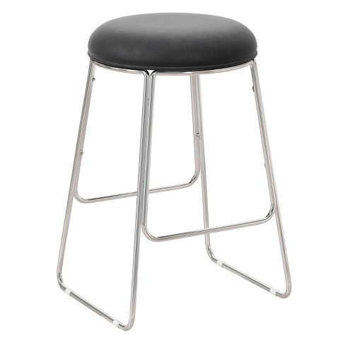 Chrome stool best sale