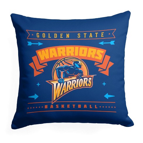 Nba Golden State Warriors Hardwood Classics Printed Throw Pillow Target