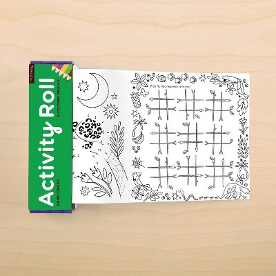 Rainforest Activity Roll Coloring Book