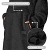 Ultra Long Fleece Blanket Hoodie Sweatshirt for Mens Womens, Full Body Warm Fuzzy Cozy Lounging Pullover, Adult Wearable Blanket, Gift - Catalonia - 3 of 4