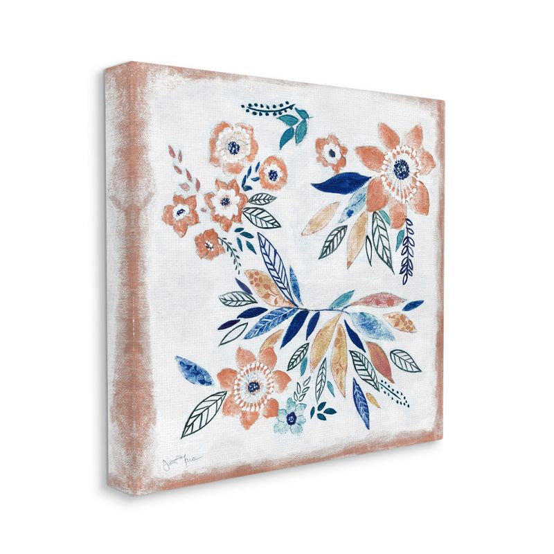 Stupell Industries Floral Blossom Patterned Boho Gallery Wrapped Canvas Wall Art, 4 of 5