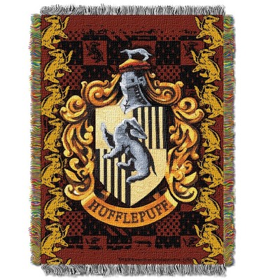 Harry Potter Hufflepuff Crest Tapestry Throw