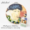John Bead Masterpiece Collection Mixed Glass Bead Box Self Portrait with Bandaged Ear by Vincent Van Gogh 85g - 4 of 4