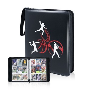 CLOVERCAT 9 Pocket Waterproof Trading Card Binder Album, 720 Pockets - 1 of 4