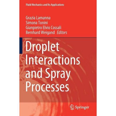 Droplet Interactions and Spray Processes - (Fluid Mechanics and Its Applications) (Paperback)