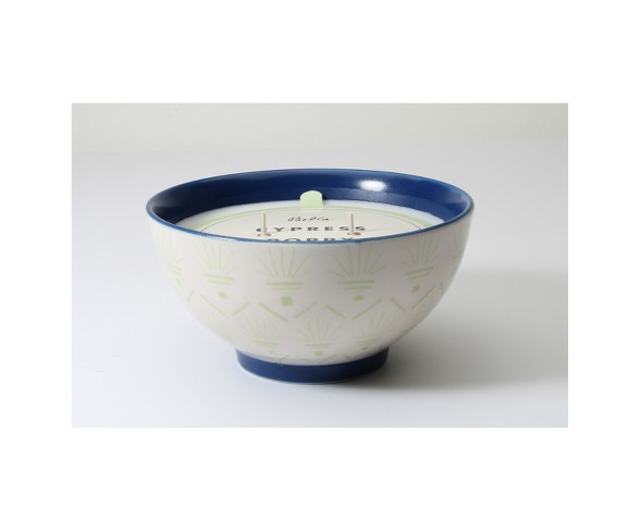 10.1oz Ceramic Jar Candle Cypress Poppy - Bella By Illume