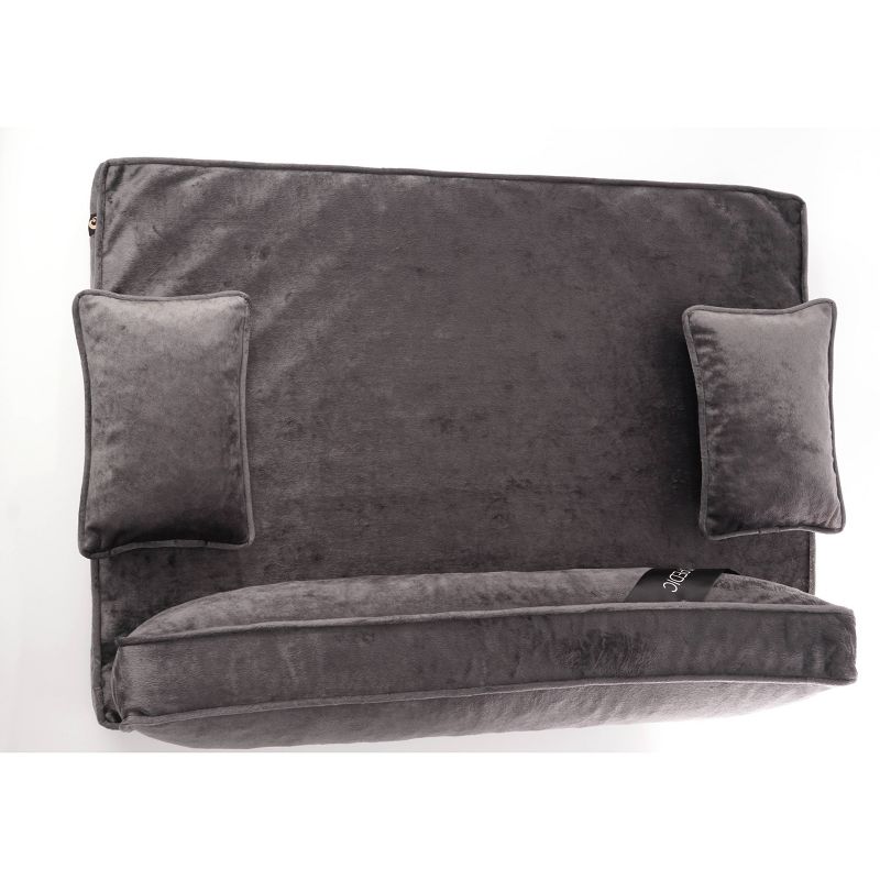 Precious Tails Modern Sofa Cat and Dog Bed - M - Gray, 4 of 8
