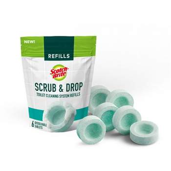 Scotch-Brite Scrub & Drop Dissolvable Dual Use Refills/Pods - 6ct