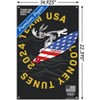 Trends International Looney Tunes x Team USA - Surfing Unframed Wall Poster Prints - 3 of 4
